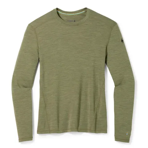 Koszulka Smartwool Men's Classic Thermal Merino Base Layer Crew - Winter Moss Heather