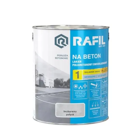 RAFIL Na beton Lakier poliuretanowy bezbarwny 2,38L