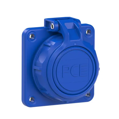 Gniazdo stałe trójfazowe 16A/3P 230V IP67 GS163