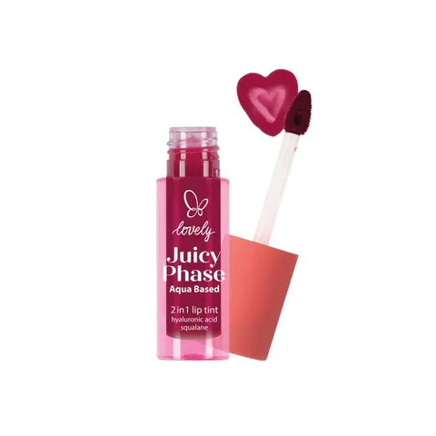 Lovely Juicy Phase Aqua Based 2 in 1 Lip Stain tint do ust 04 4g