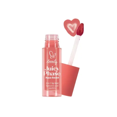 Lovely Juicy Phase Aqua Based 2 in 1 Lip Stain tint do ust 02 4g