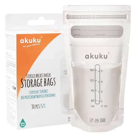 Akuku woreczki torebki przechowywania pokarmu x30