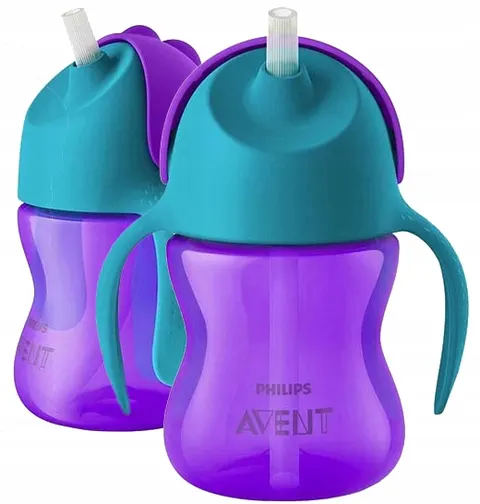 Philips Avent (SCF796/02) Kubki ze słomką 200 ml 9m+