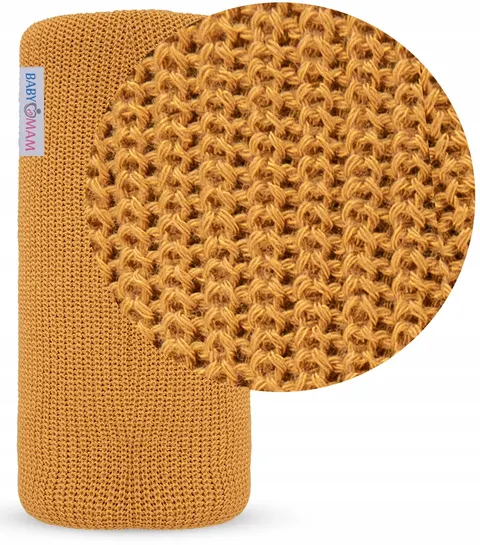 Babymam kocyk bambusowy bambus bawełna 80×100
