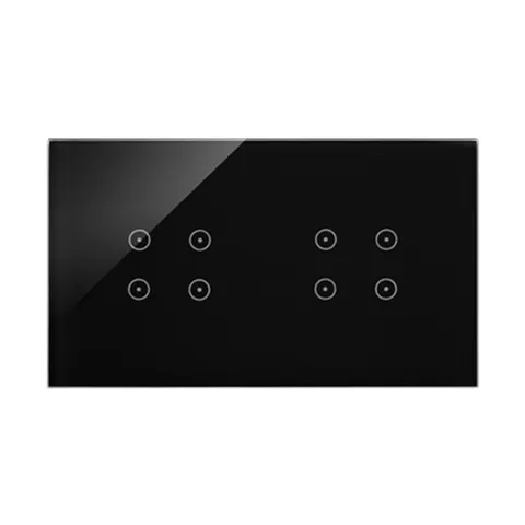 SIMON54 Touch Panel dotykowy S54 Touch, 2 moduły, 4 pola dotykowe, + 4 pola dotykowe, zastygła lawa
