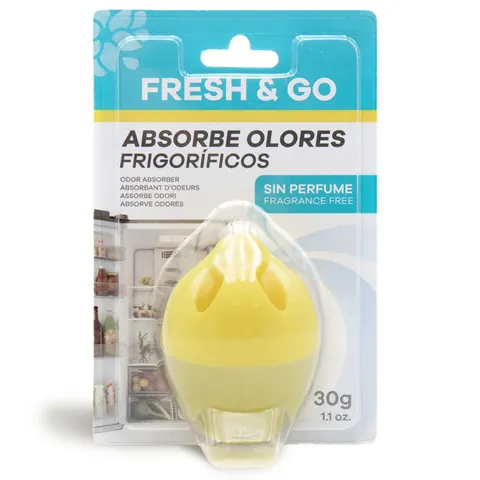 FRESH & GO Pochłaniacz zapachów do lodówki CYTRYNA, 30 g