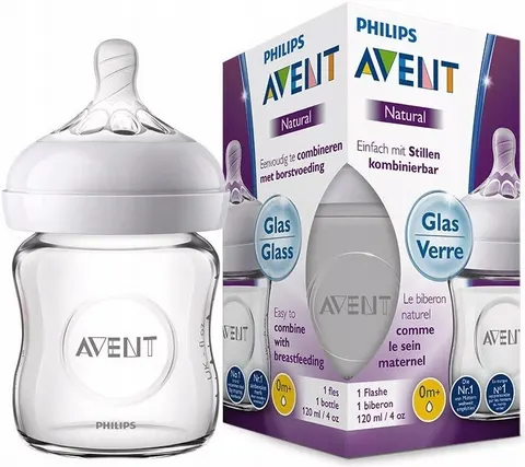 Philips Avent natural butelka 120 ml szklana SCF051/17