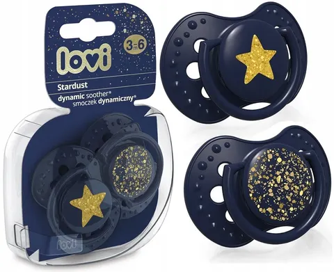 LOVI SMOCZEK DYNAMICZNY STARDUST BLUE 2 SZT 3-6 m