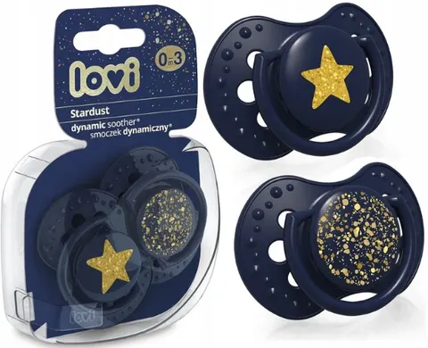 LOVI SMOCZEK DYNAMICZNY STARDUST BLUE 2 SZT 0-3 m