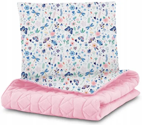 KOCYK velvet minky pikowany 75x100
