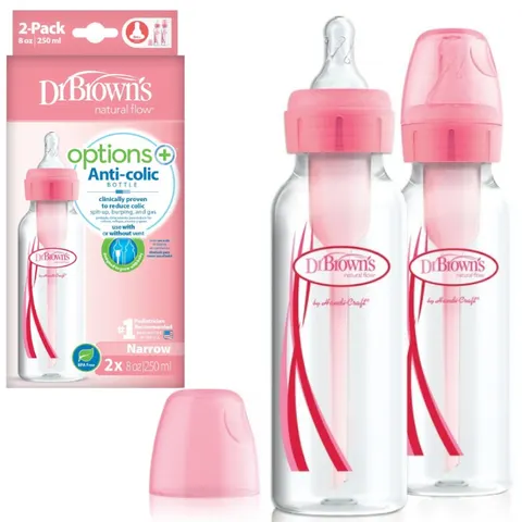 DR BROWN'S butelka standard 250ml options+ 2szt