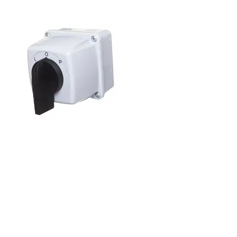 Łącznik krzywkowy L-0-P 3P 25A w obudowie IP44, Łuk E25-43; 952542 ELEKTROMET