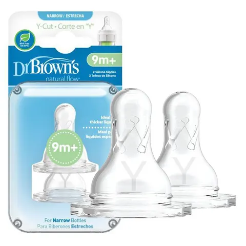 DR BROWN'S SMOCZEK DO BUTELKI WĄSKI 9m+ DO KASZKI