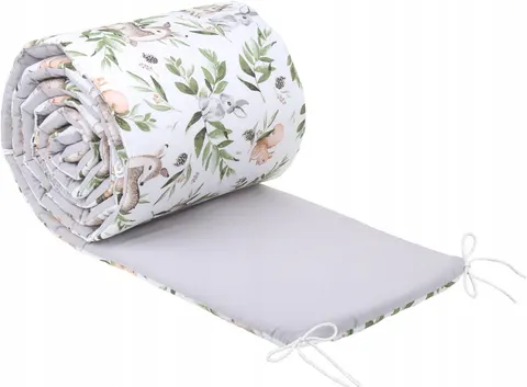 Babymam dwustronny ochraniacz 180x30 do łóżeczka