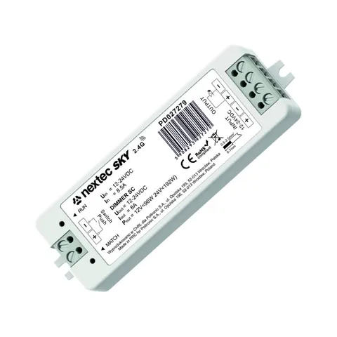 Sterownik LED do taśm jednokolorowych NEXTEC SKY SC 12-24V 8A