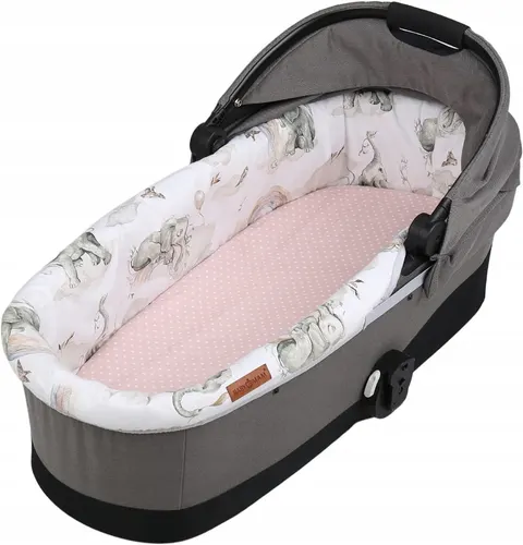 Babymam wkładka do gondoli wózka + prześcieradło
