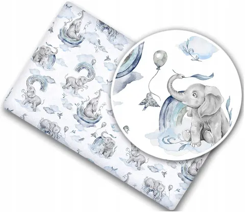 Prześcieradło bawełna materiałowe 160x80 Babymam