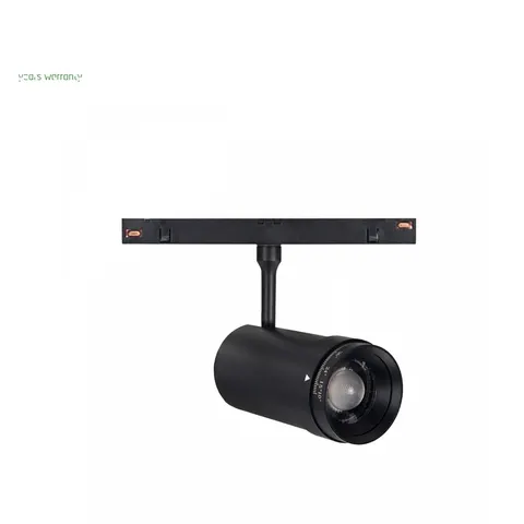 System Shift - SPOT ZOOM M Oprawa NA SzynoprzewÓd Fi55x115mm 12W Czarny 5 LAT GW.
