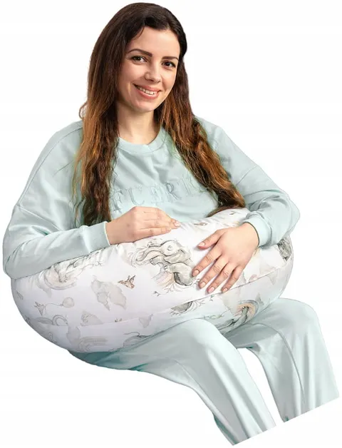 Babymam poduszka ciążowa rogal do spania karmienia
