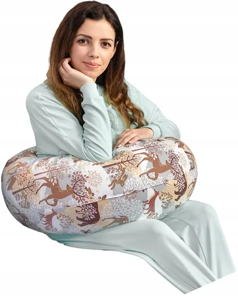 Babymam poduszka ciążowa rogal do spania karmienia