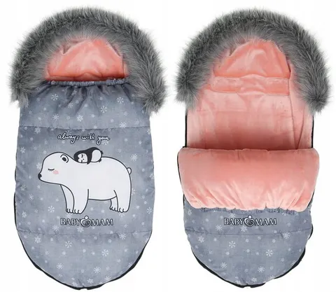 Babymam śpiworek do wózka sanek gondoli premium