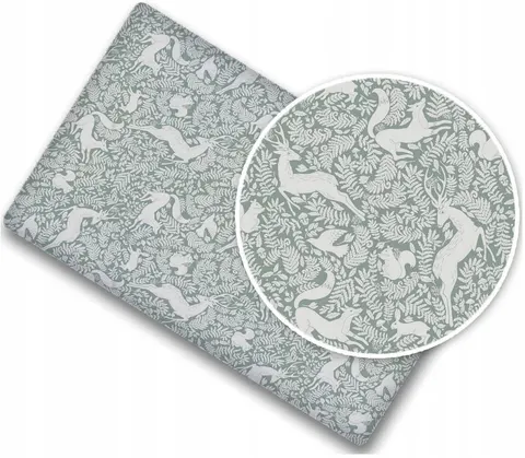 Prześcieradło 120x60 do łóżeczka bawełna materiałowe Babymam