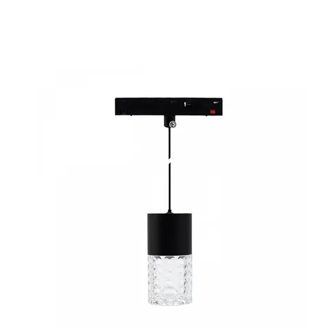 System Shift Basic - Hangit Crystal Oprawa ZWIS 55x110mm (1100mm Wire) 7W 2700k Czarny