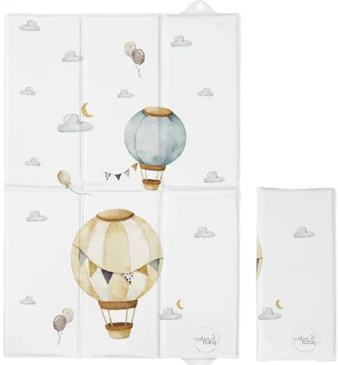 Składana mata do przewijania (40x60) Basic Balloons - Ceba Baby