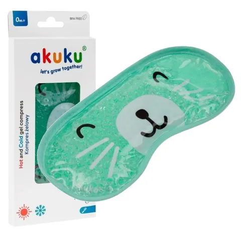 Kompres żelowy okład na gorączkę ból kolkę Akuku