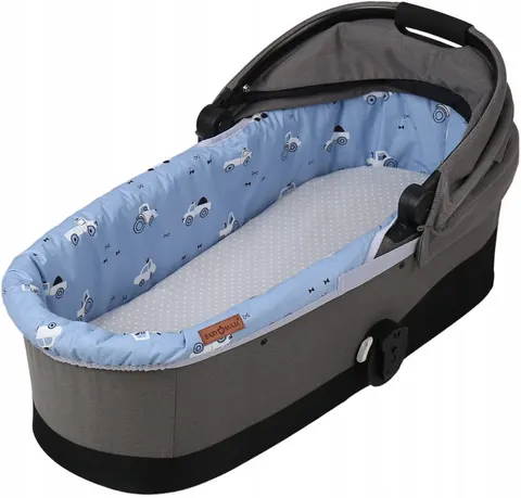 Babymam wkładka do gondoli wózka + prześcieradło