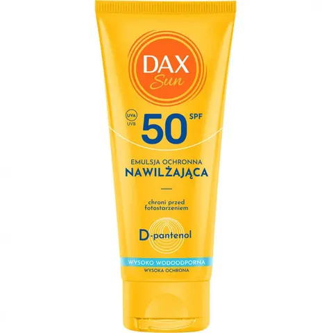 DAX SUN Emulsja ochronna nawilżająca SPF 50, 100 ml