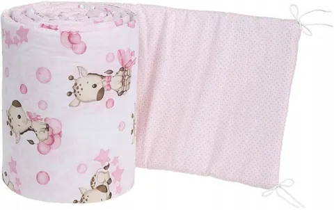 Babymam dwustronny ochraniacz 180x30 do łóżeczka