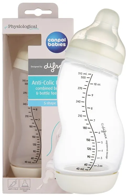 Canpol babies (24/200) Butelka antykolkowa S-Shape 310 ml