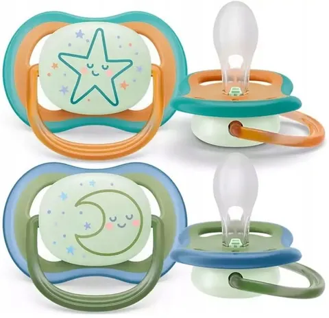 Philips Avent (SCF376/23) Air Night Smoczek 18m+