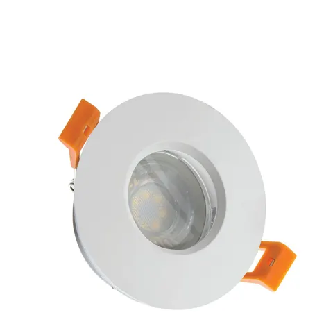 Fiale IV GU10 Oczko GU10 250V IP65 Fi83x51mm BiaŁy Okrągła