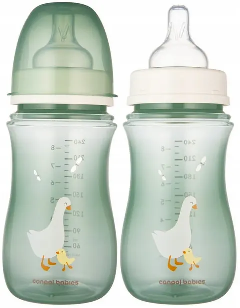 Canpol babies (35/245) Butelka antykolkowa EasyStart (240 ml) GOOSE