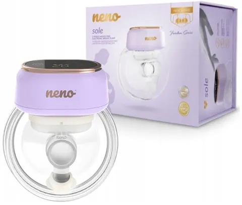 Neno sole bezprzewodowy przenośny laktator muszlowy hands free