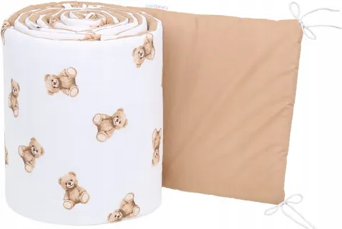 Babymam dwustronny ochraniacz 180x30 do łóżeczka