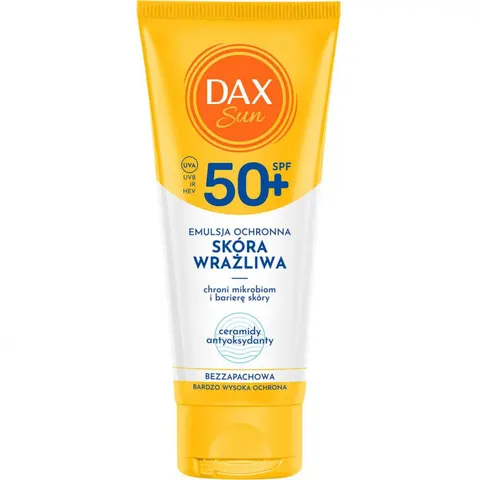 Dax Sun Emulsja ochronna dla skóry wrażliwej SPF50+ 100ml