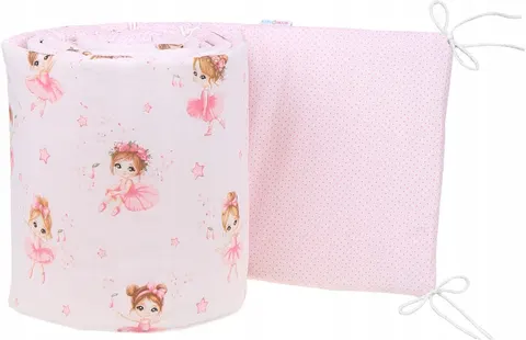 Babymam dwustronny ochraniacz 180x30 do łóżeczka