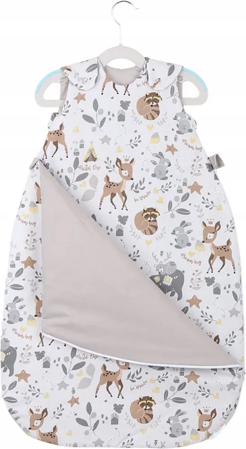 Babymam śpiworek niemowlęcy do spania całoroczny dream warm bawełna 100%