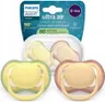 Philips avent smoczek uspokajający ultra air nature day 0-6m 2szt