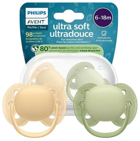Philips Avent (SCF091/45) Ultra soft Smoczek 6-18 m