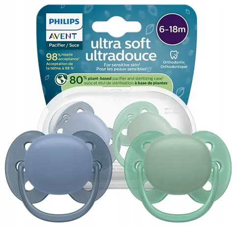 Philips Avent (SCF091/42) Ultra soft Smoczek 6-18 m