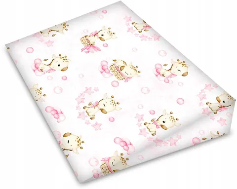 Babymam poszewka na poduszkę klin do łóżeczka 59x37 bawełna