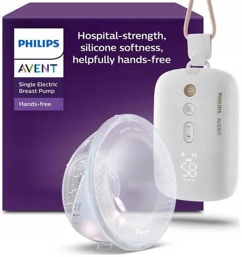 Philips avent laktator elektryczny handsfree premium plus scf531/11