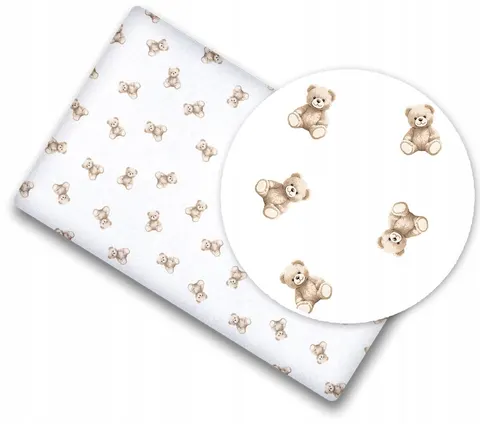Prześcieradło bawełna materiałowe 160x80 Babymam