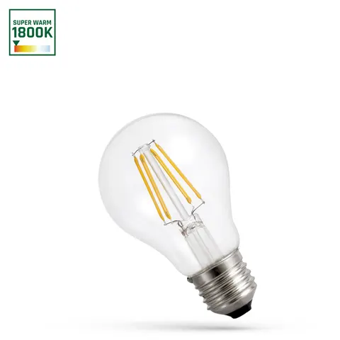 LED GLS E-27 230V 4W COG 1800k Clear Spectrum
