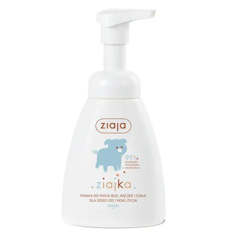 Ziaja ziajka pianka do mycia buzi, rączek i ciała dla dzieci 250ml