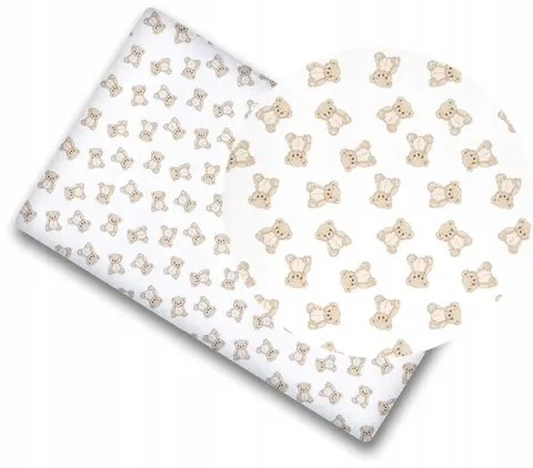 Prześcieradło bawełna materiałowe 160x80 Babymam